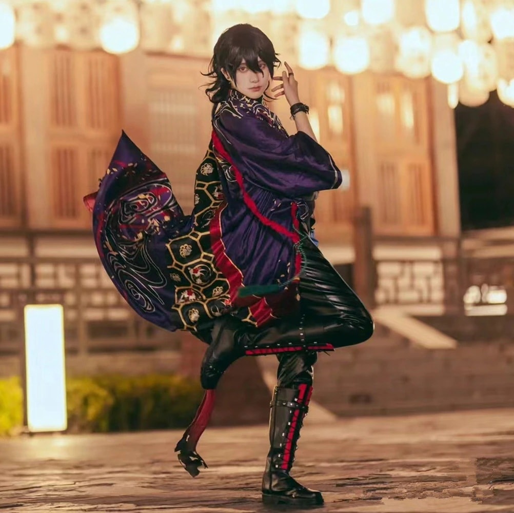 あんさんぶるスターズ 継承の御前試合 朔間零 乙狩アドニス 羽風薰 大神晃牙 鬼龍紅郎 神崎颯馬 三毛縞斑 蓮巳敬人 コスプレ衣装 コスチューム ハロウィン 変装 仮装