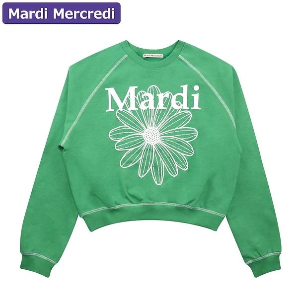 Qoo10 Mardi Mercredi 花柄 フラワー 長袖 プリント トレーナ