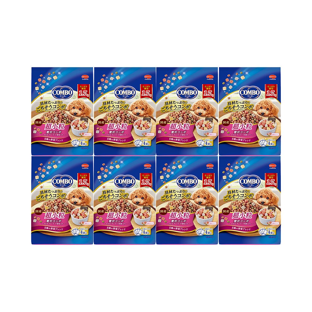 ドッグフード　コンボ　ドッグ　超小粒　１．７ｋｇ（４２５ｇX４袋）X８個　ＣＲＣ45―05―35―35―00