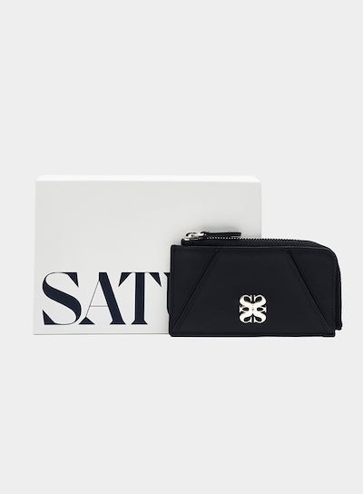 Qoo10] SATUR 【SATUR】 RIGA ZIP LEA : バッグ・雑貨