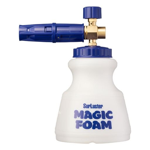 SurLuster(シュアラスター) マジックフォーム フォームガン 高圧タイプ 洗車 高圧洗浄機 洗車用品 泡 ノズル アダプター 車 フォームガン ショートガン 1/4クイックカプラー(海外規格)