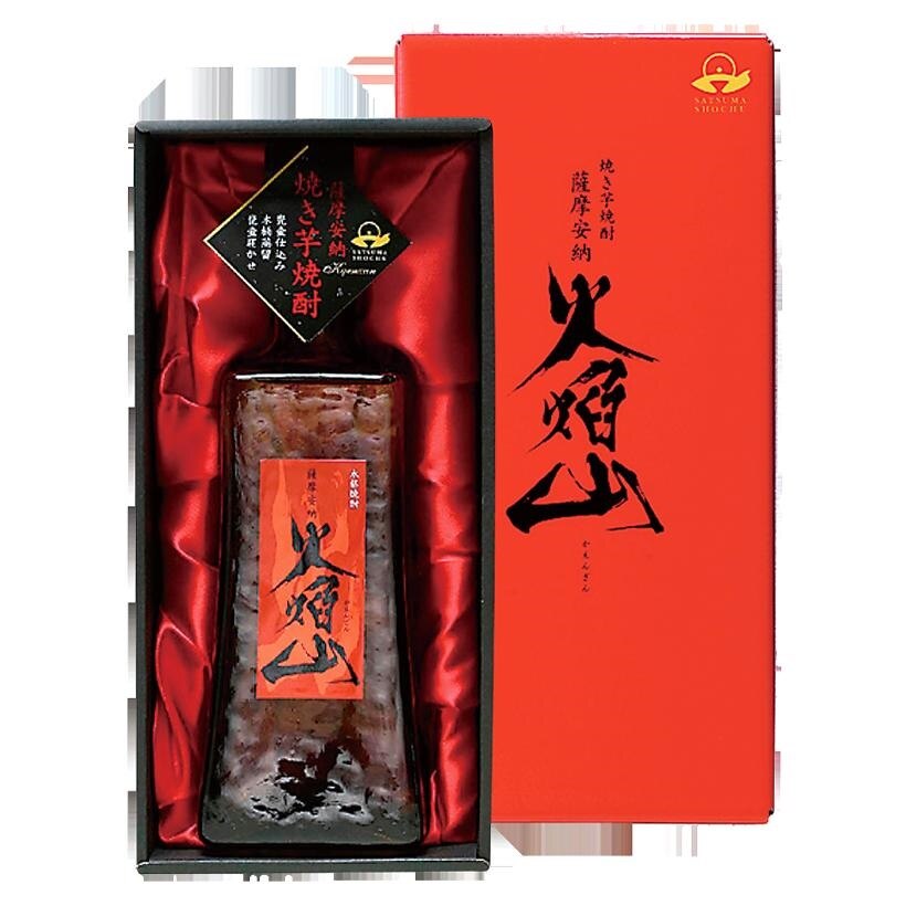 安納芋 焼芋仕込 薩摩安納 火焔山 （かえんざん） 720ml瓶 1本 30度ギフト箱入り黒麹仕込 メーカー 鹿児島県 さつま無双 5,384円