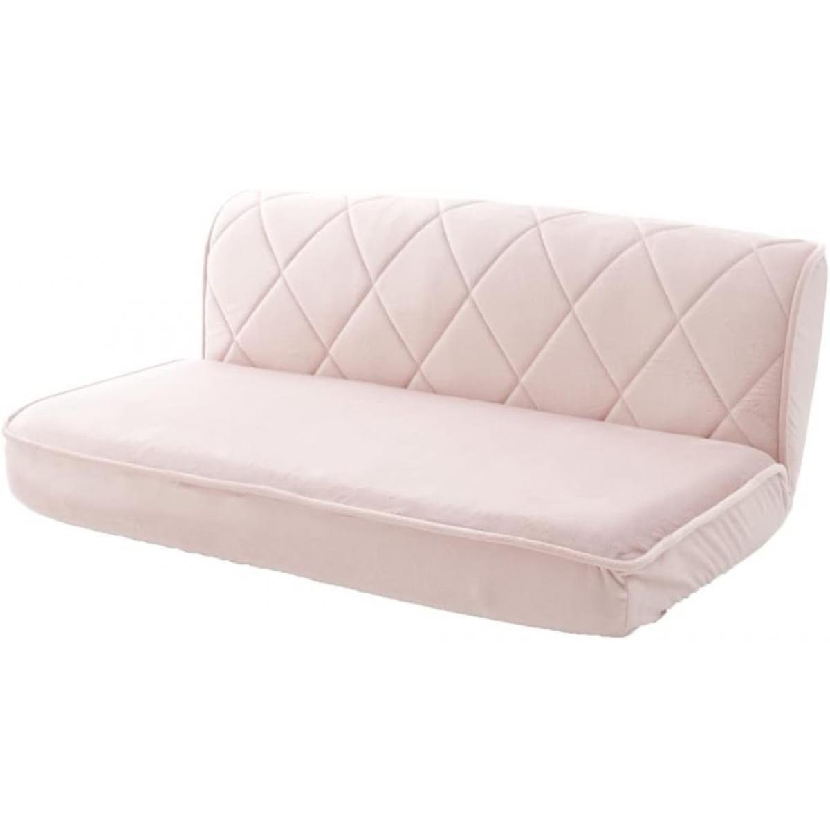【I】セルタン ローソファ 2人掛 ピンク ポケットコイル 高反発 可愛い 新生活 一人暮らし ワンルーム ソファ A1220p-W-648PIK【受注生産品】グ 水洗い