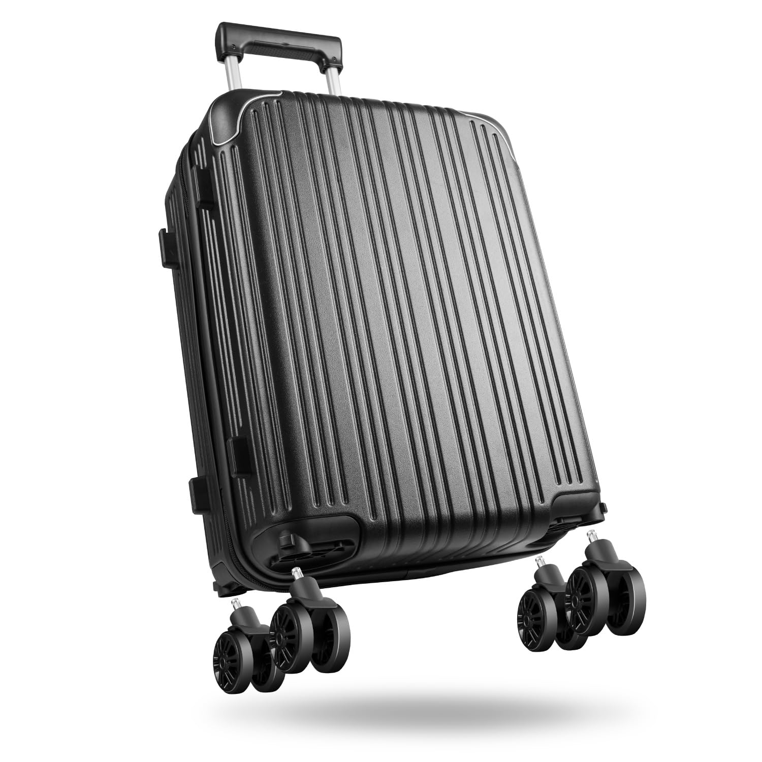 [ＪＯＬＩＳＴＡＲ] スーツケース キャリーケース キャリーバッグ 取り外せる極静音キャスター 機内持込 ABS+PC 耐衝撃 大容量 大型 超軽量 静音 Type-C&USBポート カップホルダー