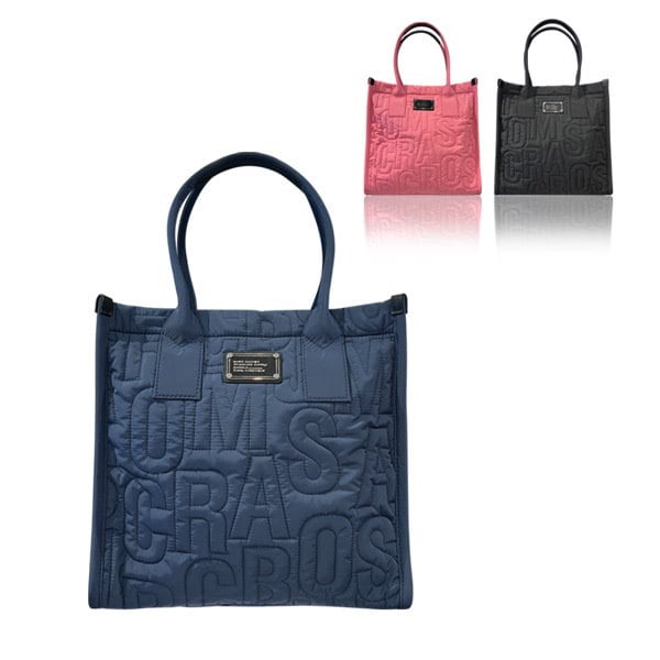 ファッション人気ブランドランキング Qoo10] Marc Jacobs ナイロンキルティングトート 4S4HTT バッグ