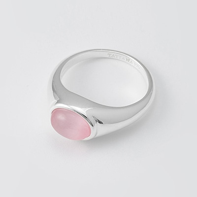 (シルバー925) キャッツ アイ オーバル カット リング 指輪／Ring／Cats eye Oval