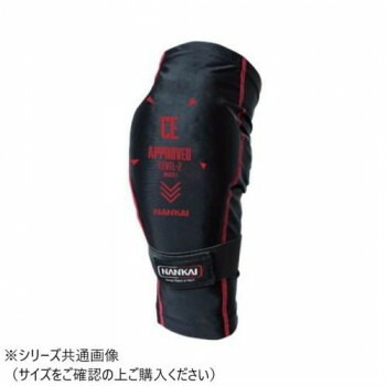 NANKAI テクノライダー ニー ソフトプロテクターCEレベル2 SDW-3064 L ブラック/レッド