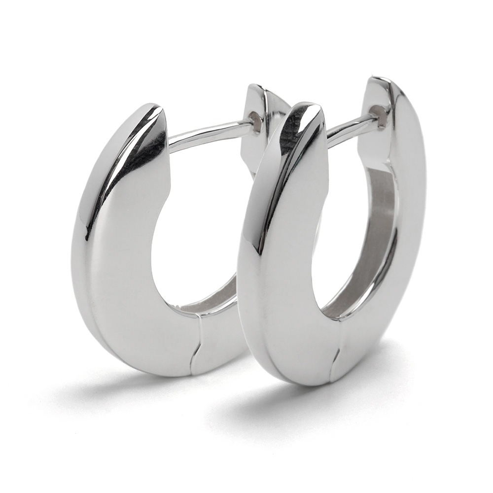 シルバー925 サークルピアス フープ [ce401]