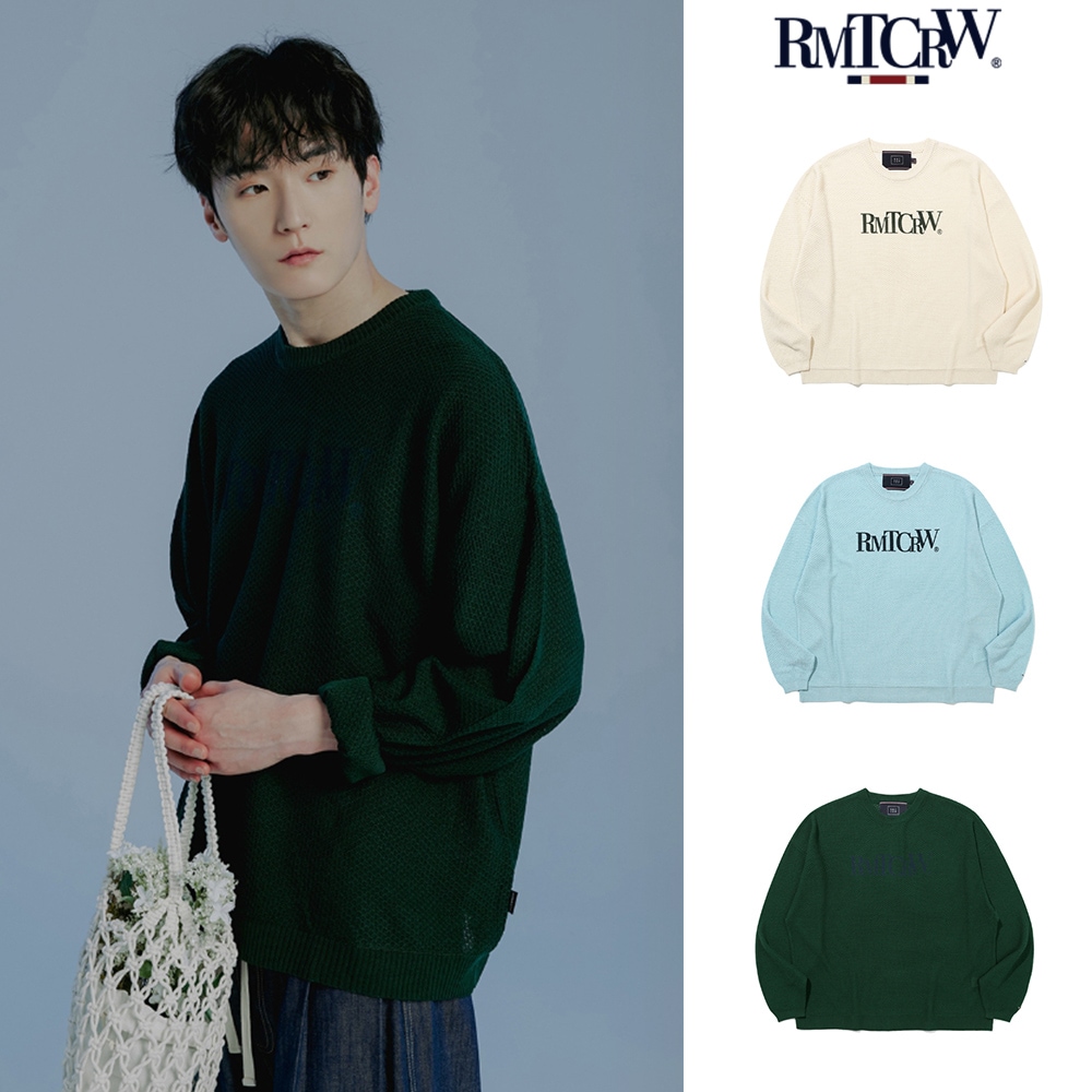 【ROMANTIC CROWN】PUNCHING KNIT LONG SLEEVE