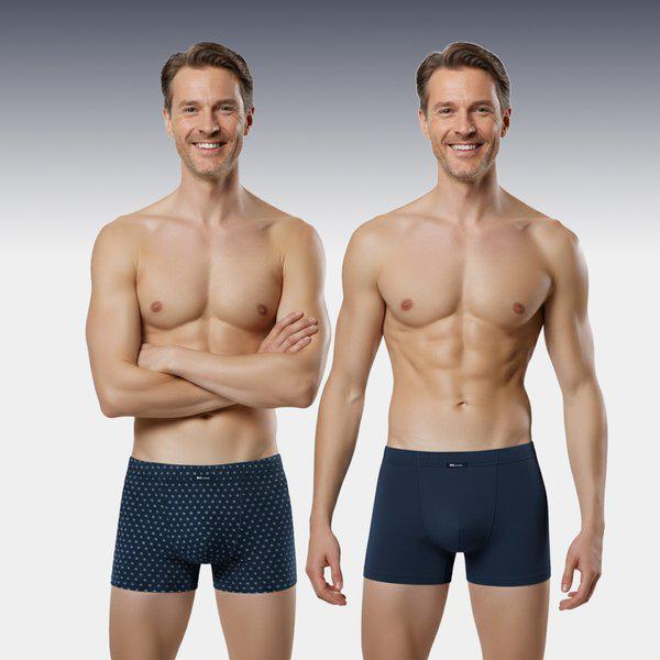 MNF1079 高伸縮性メンズ吸収パッド付きボクサーブリーフ 2枚 4,456円