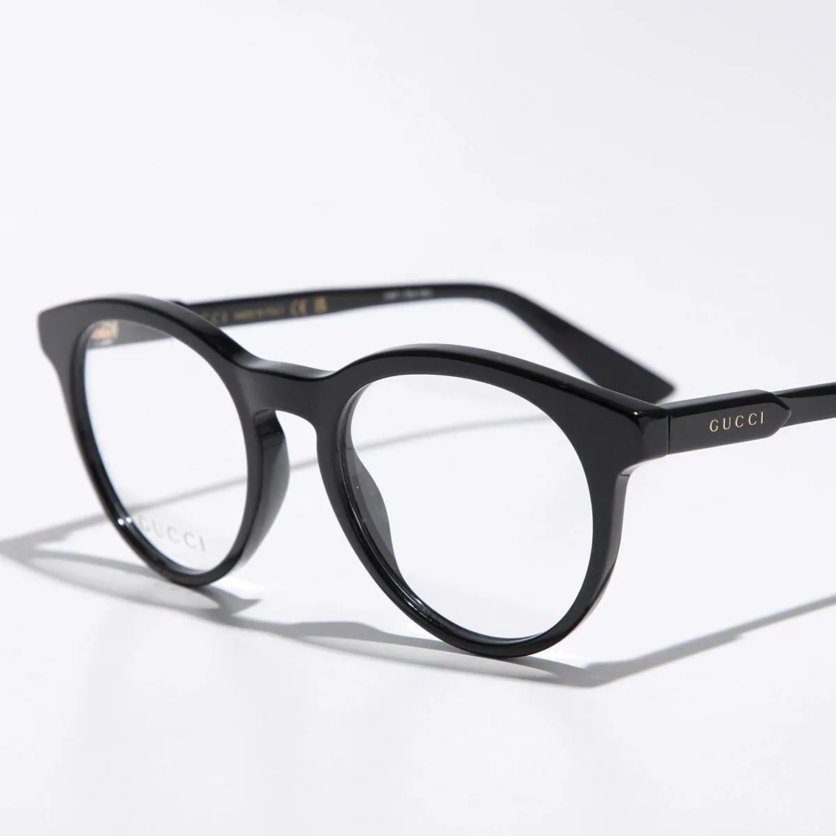 GUCCI グッチ メガネ GG1822O レディース ボストン型 ロゴ 黒縁 アイウェア メガネ めがね 眼鏡 伊達メガネ 001 BLACK TRANSPA