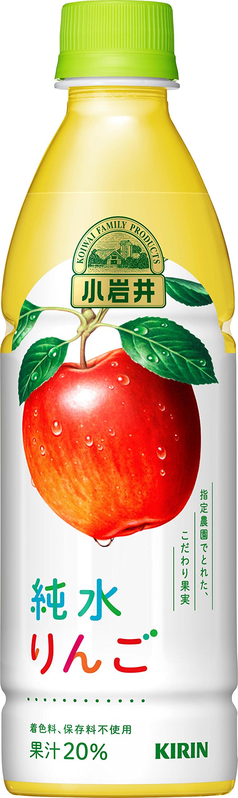 純水りんご 430ml PET×24本