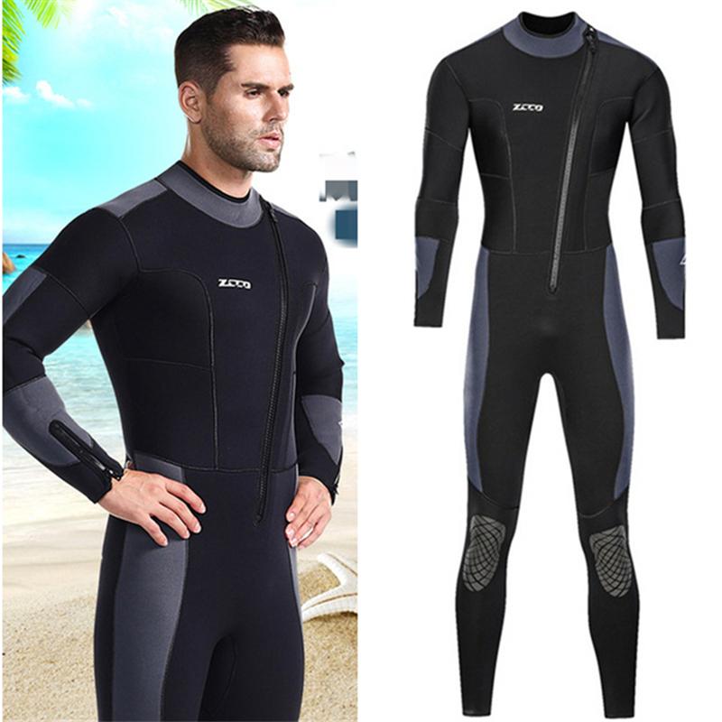 ウェットスーツ メンズ　レディース 長袖 3mm　男性用 女性用サーフィン フルスーツ ダイビングスーツ ダイビング専用 バックジップ ネオプレーン