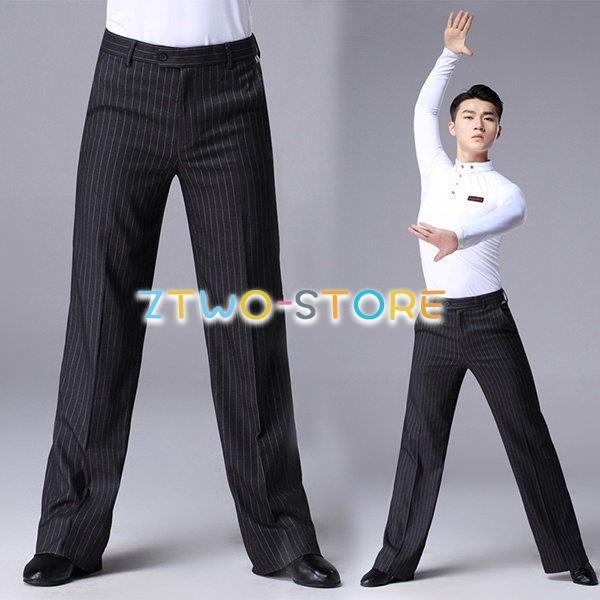 【10サイズ】社交ダンス衣装 ズボン メンズ パンツ ラテンダンス用ズボン 練習着 競技用 インターナショナルダンス ワルツ ステージ 衣装