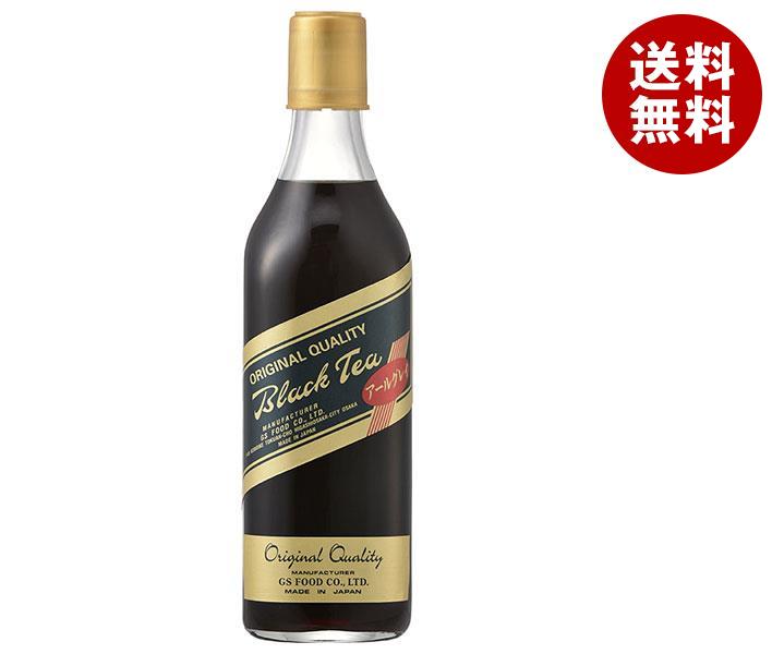 ジーエスフード GS ブラックティー アールグレイ 500ml瓶×12本入×(2ケース)