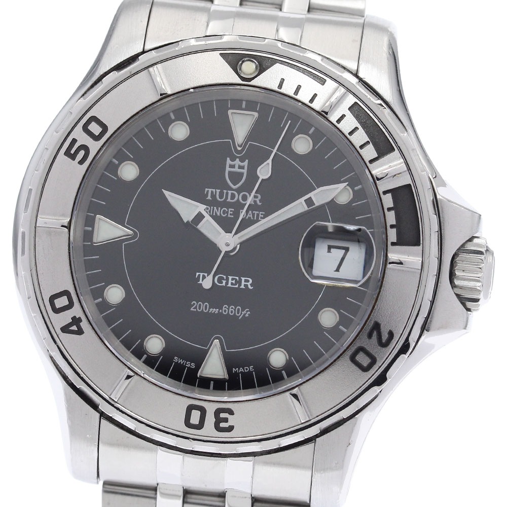 チュードル TUDOR 89190P プリンスデイト ハイドロノート タイガー 自動巻き メンズ _943782【中古】