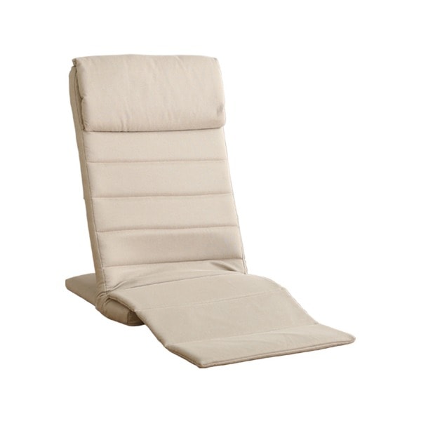 座椅子 約幅47cm ハイタイプ ベージュ スチールパイプ 折りたたみ スリム 完成品 リビング ダイニング インテリア家具 5,913円