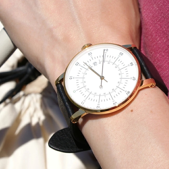 PLANO 38mm Reindeer leather 腕時計