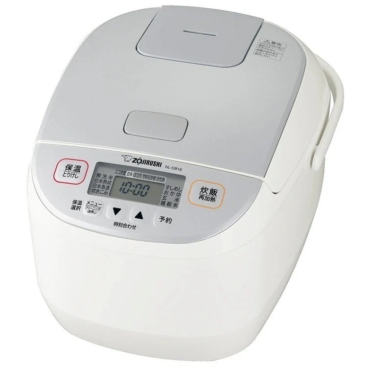 象印マイコン炊飯ジャー ホワイト NL-DB18-WA (D)　メガ割
