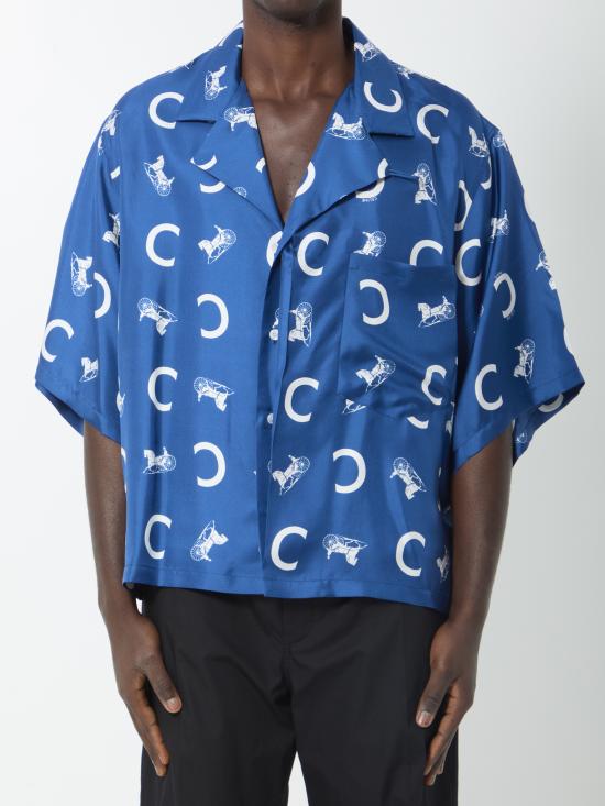 CELINE Men Long Tops RC0DS3K46 BLUE
