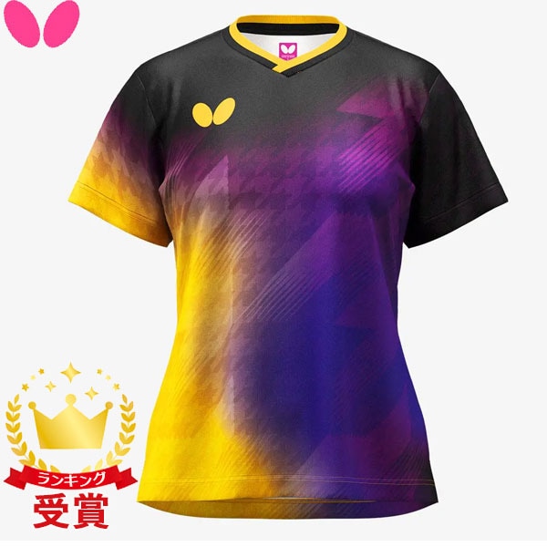 バタフライ Butterfly 卓球 セラシア・シャツ レディース 46579-801 JTTA公認