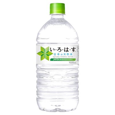 他サイト： いろはす 天然水 ペットボトル 1020ml×12本の商品画像