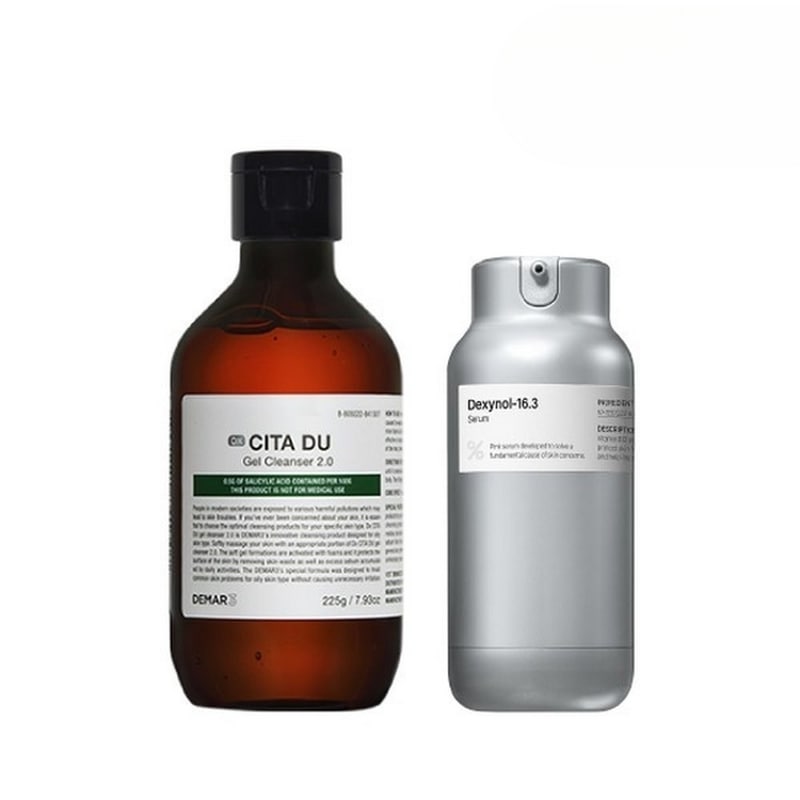 ディマール3 DXシタデュジェルクレンザー2.0+デキシノールセラム