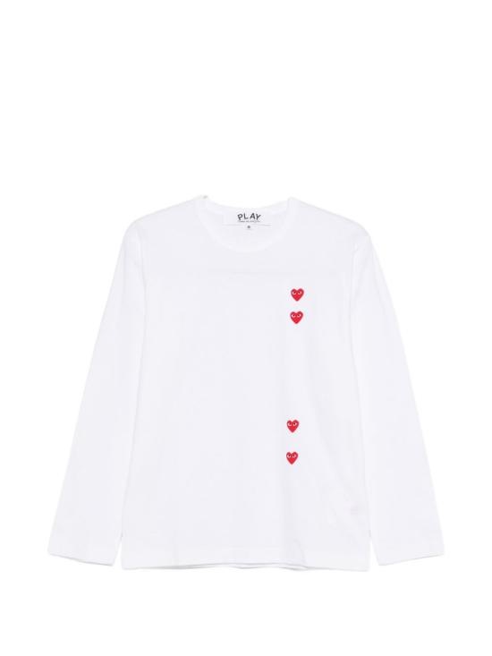 COMME DES GARCONS Men T-Shirts AXT339 Bianco