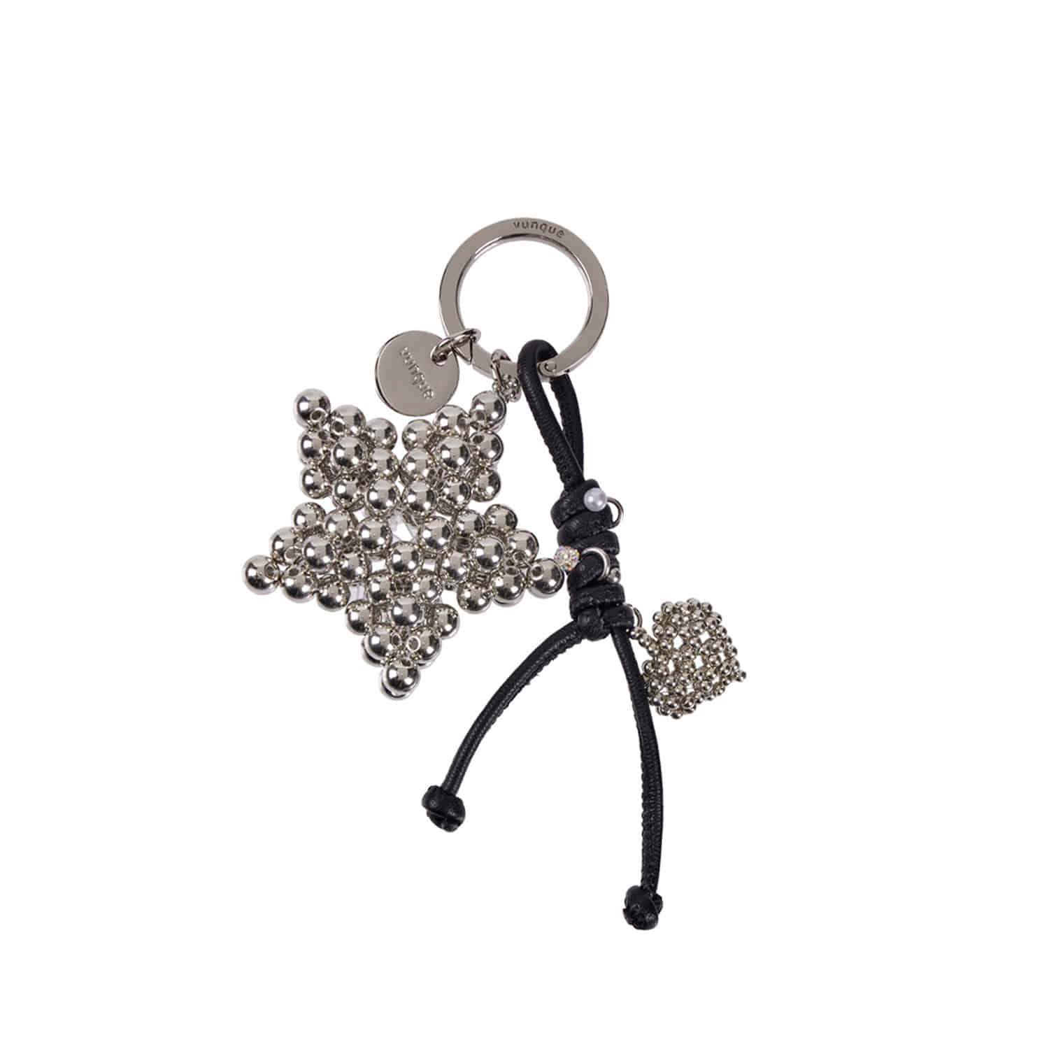【VUNQUE】26SS KNOTTED ETOILE CHARM : BLACK