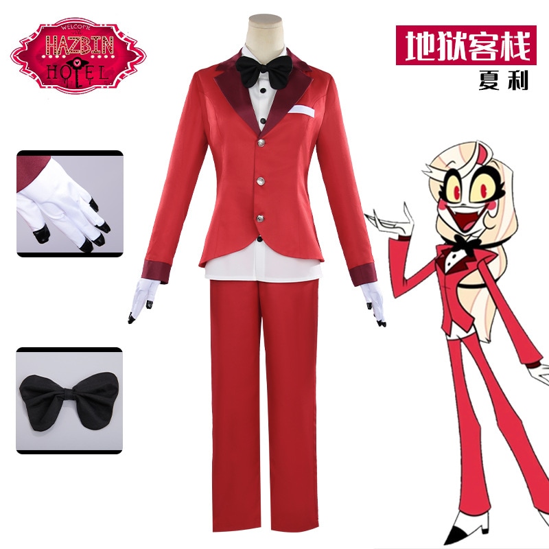 Hell Inn Costume Charlie Morning Star Cosplay Costume 2d Animation Halloween Costume