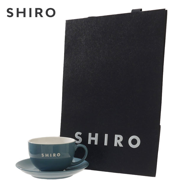 シロ SHIRO カップ&ソーサー BLUE 290-005904-014