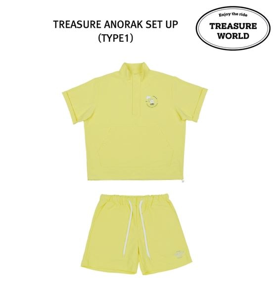 【TREASURE】 - [WORLD] Anorak Set Up (Type 1_ Yellow) / SIZE M/L 14,793円
