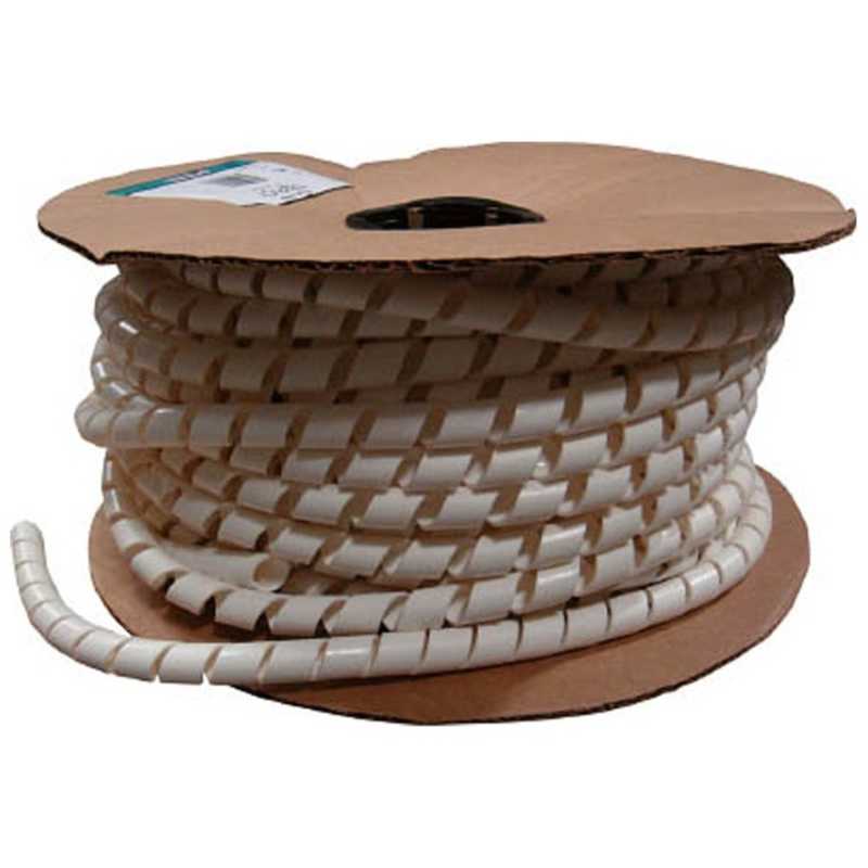 パンドウイット　スパイラルラッピング 難燃性ポリエチレン(UL94V-0) 白　T75FRCY