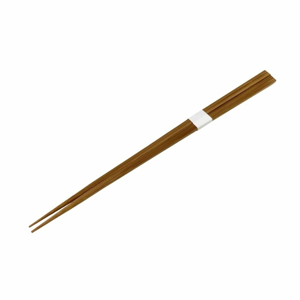 アステップ　割箸　竹一番　先細　帯付　燻　23.5cm　100膳×10袋（1000膳）ケース販売お徳用【取り寄せ商品・即納不可・代引き不可・返品不可】