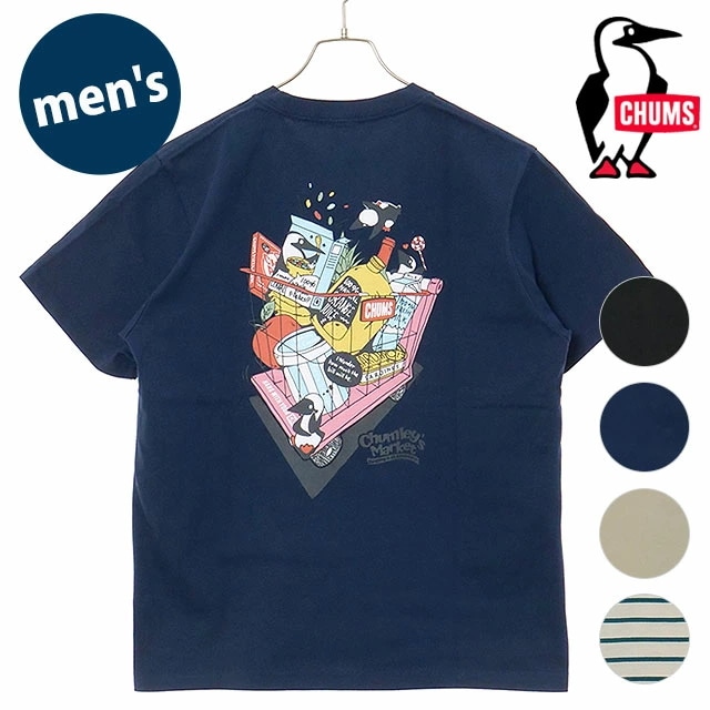 メール便 チャムリースマーケットポケットTシャツ [CH01-2517] M Chumley’s Market Pocket T-Shirt メンズ トップス 半袖 USAコットン 正規取扱店