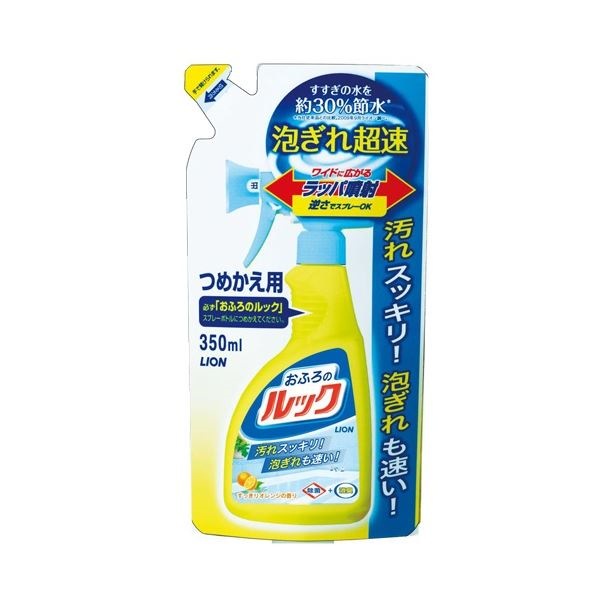（まとめ） ライオン おふろのルック スプレー 詰替用 350ml 1個 [x30セット]