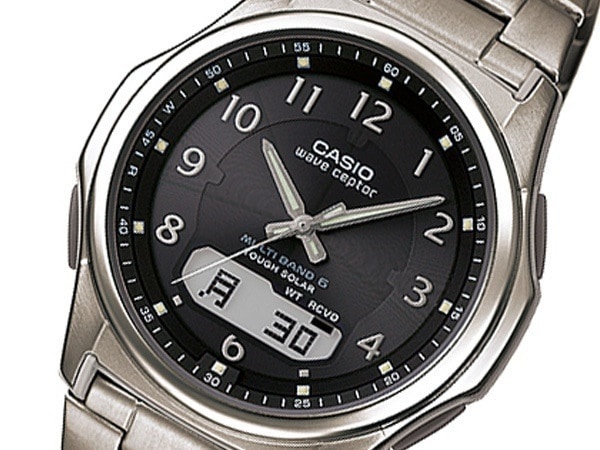 カシオ WAVE CEPTOR 電波 メンズ 腕時計 ブラック WVA-M630TDE-1AJF 国内正規