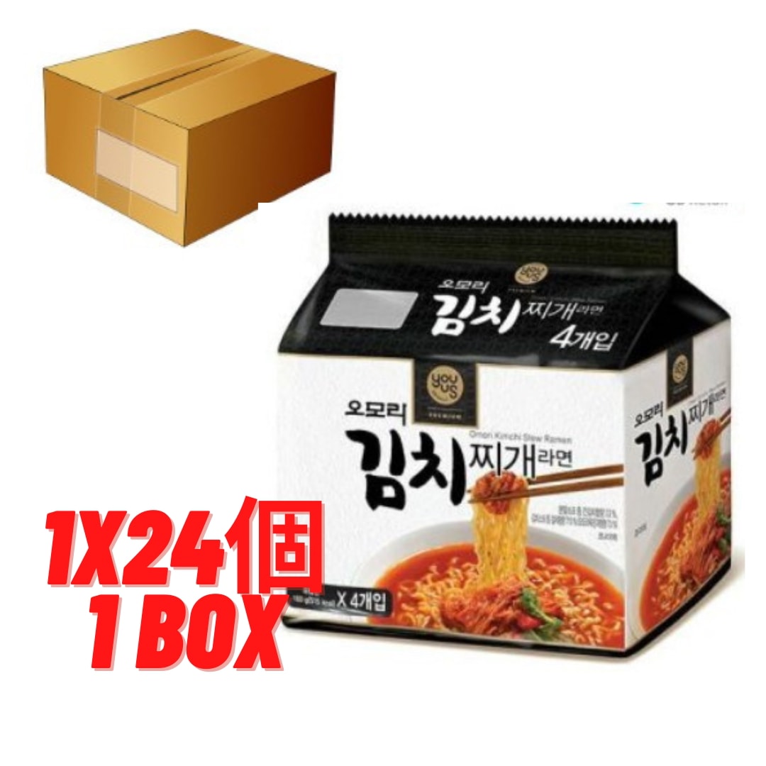 韓国直送最新製造大森キムチチゲラーメン(1BOX=160gx24個) 韓国人気ラーメンキムチラーメン大容量