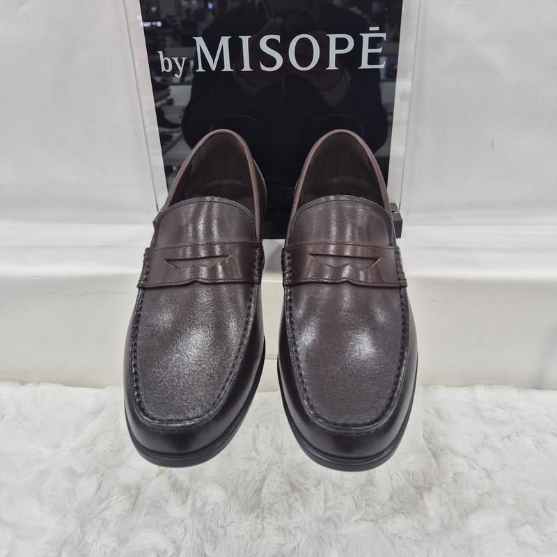 By 男性クラシックペニーローファー 122HT419FH201 DBROWN 4 JJ