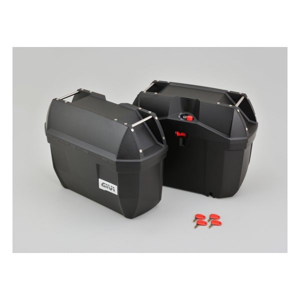 サイドケース 各23L 未塗装ブラック 左右セット E23ND D31623