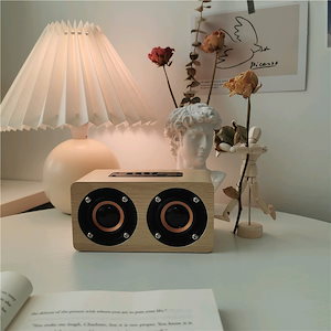 韓国 スピーカー おしゃれ Bluetooth スピーカー レトロ ミニ 小型 BGM おしゃれ か