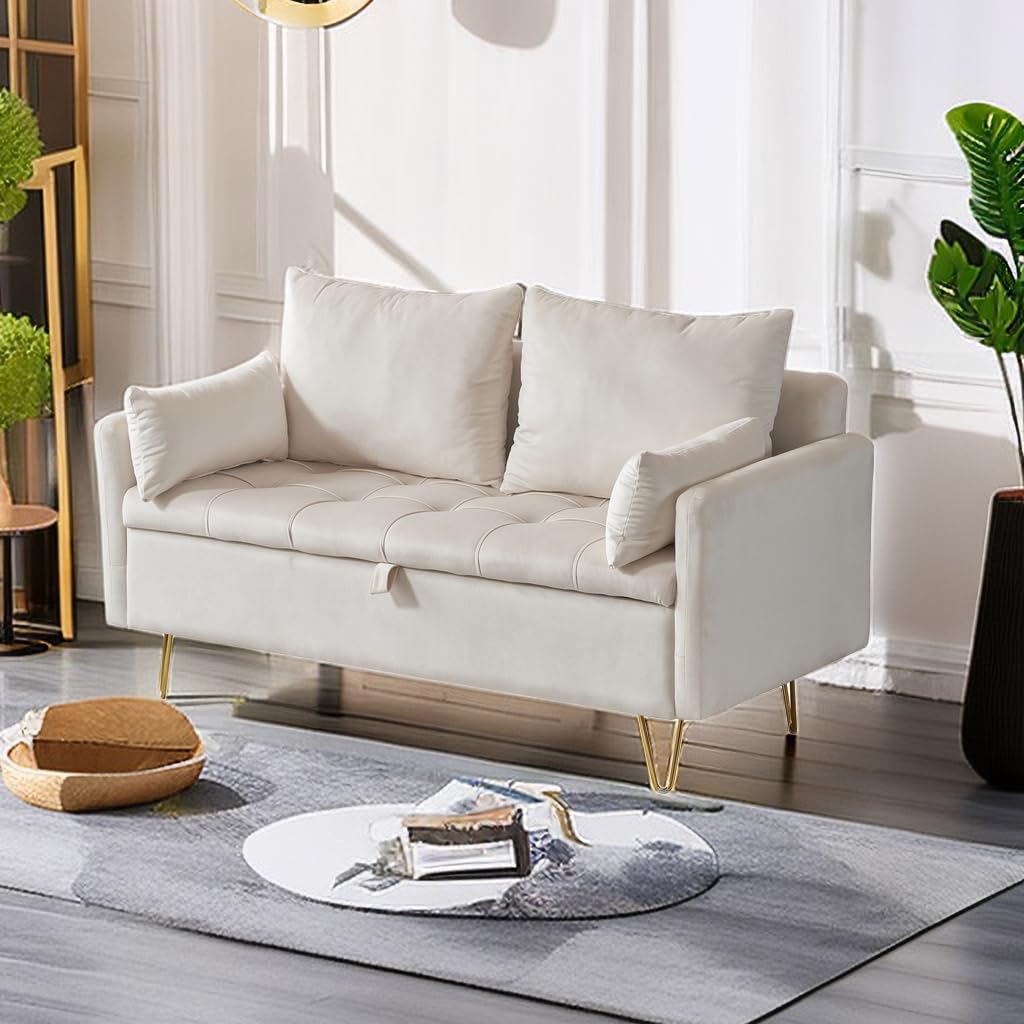 オーエスジェイ(OSJ) 登場 ソファ ソファー 2人掛け 幅133 クッション2個付き ローソファー 木製 天然木 コンパクトソファ ソファ レトロモダン 北欧 ベージュ