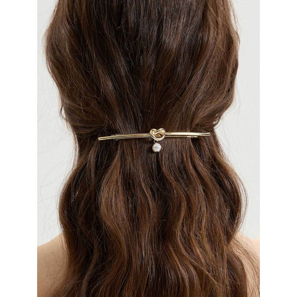 ジャンポールクラリスプレッツェルメタルパールオートマチックピン JP 24 407AB