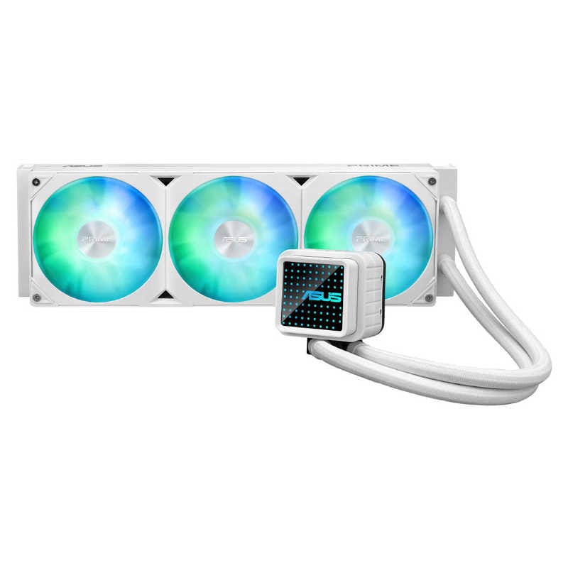 ASUS エイスース　水冷クーラー Prime LC 360 ARGB ホワイト　PRIME/LC/360/ARGB/WH