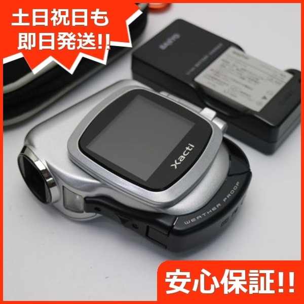 超美品 DMX-CA6 シルバー SANYO Xacti デジタルビデオカメラ 96