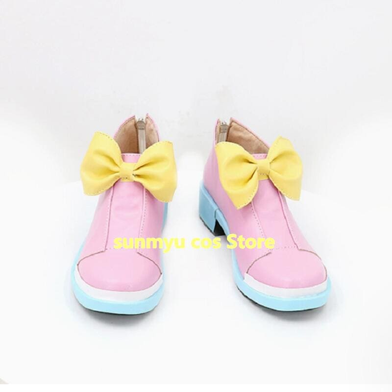 ひろがるスカイ！プリキュア 虹ヶ丘ましろ キュアプリズム コスプレ靴 ブーツ