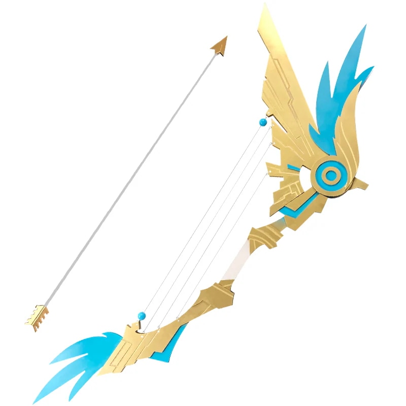 原神 天空の翼 フィッシュル コスプレ 弓 武器 道具