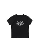 【BADBLOOD】Cosmo Bad Patch Ringer T-Shirt ★男女共用★ Pre-Order] Cosmo Bad Patch Ringer T-Shirt - Khaki – BADBLOOD