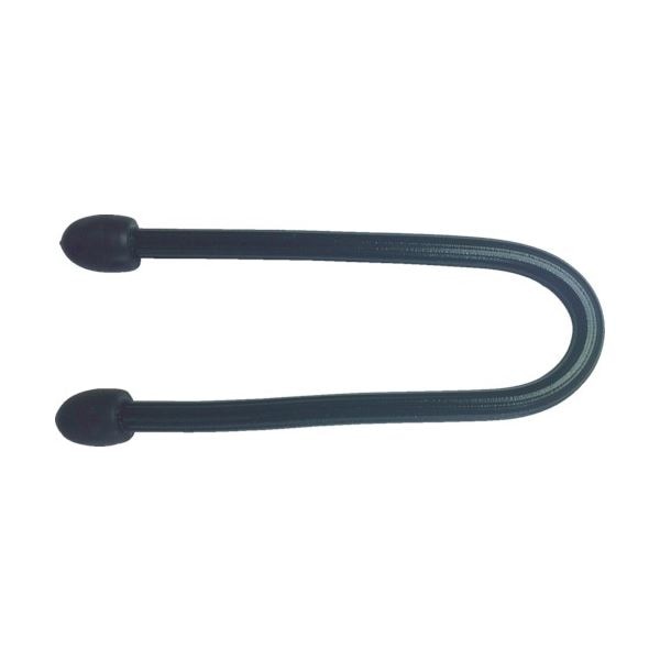 （まとめ）カラフルフリータイ Φ4x150mm ブラック 1パック（2本）[x10]