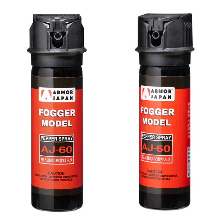 催涙スプレー フォガーモデル AJ60 最新モデル UV塗料 防犯 ホルスター スプレー 護身用 持ち歩き 防犯スプレー 最強 強力 女性 護身